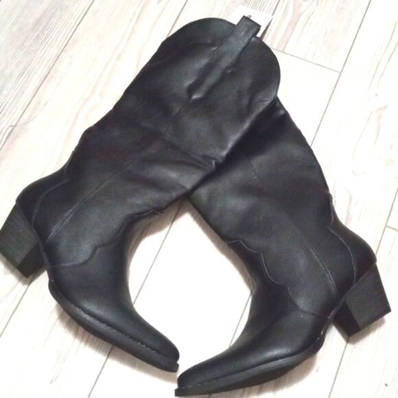 (RCC292)  Rollda Cowboy Western Boots with Chunky Heel Sz 9.5 - Picture 3 of 13